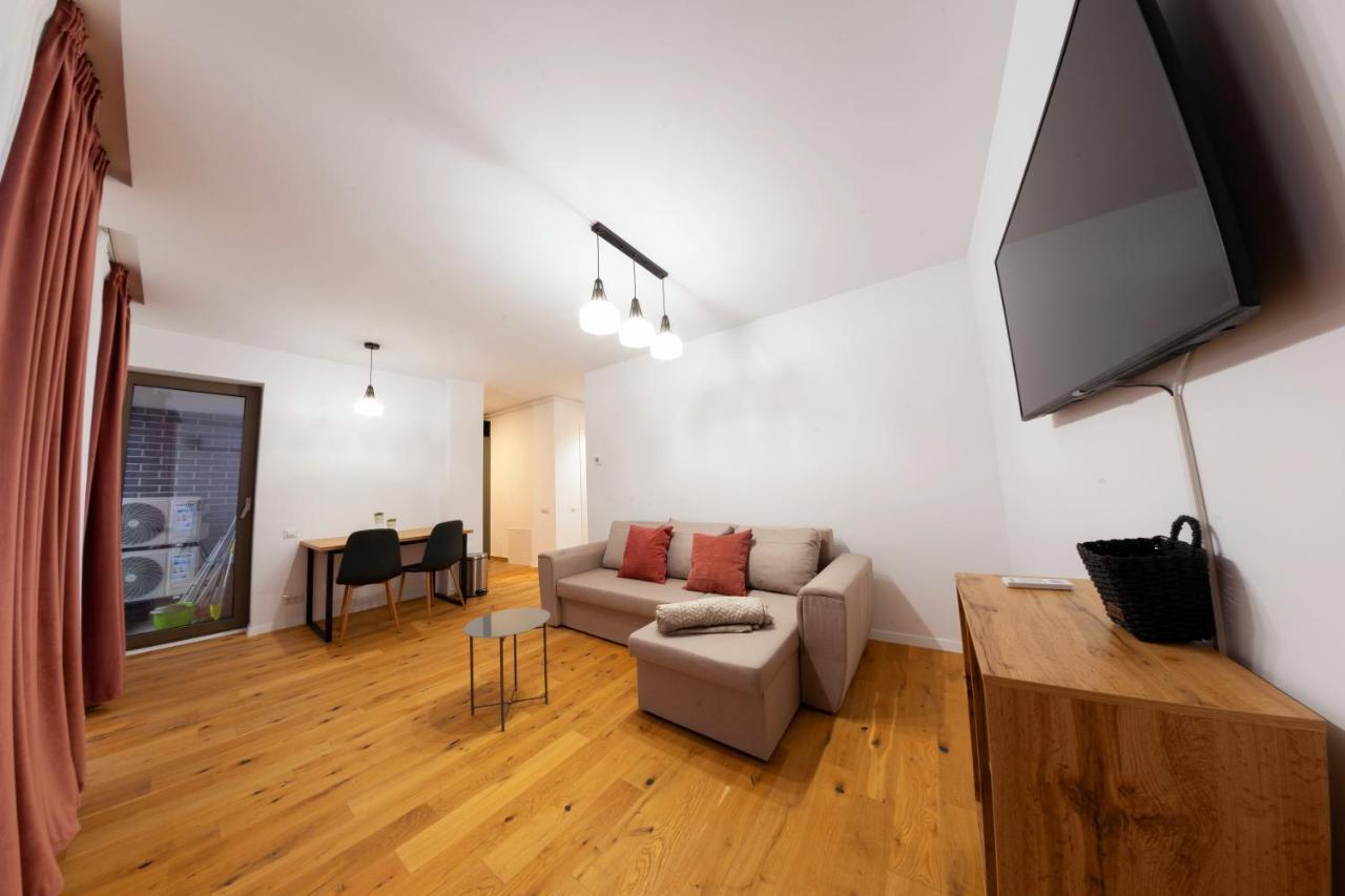 בוקרשט Citadela North 1Br Apartment W Security And Self Check In מראה חיצוני תמונה
